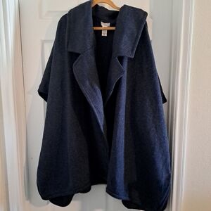 Free people off duty poncho